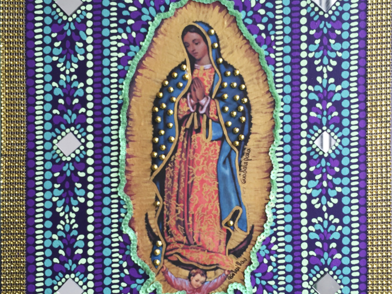 Guadalupana con espejos